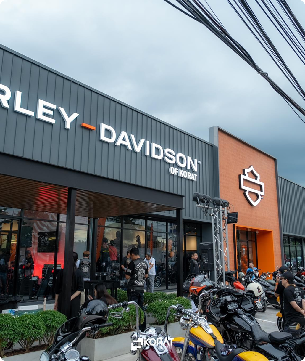 POISE HARLEY-DAVIDSON KORAT